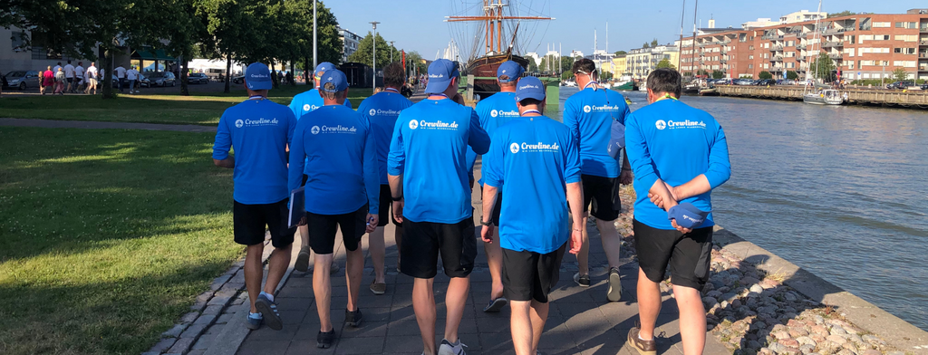 Crewline goes International - Sponsoring der SWAN 45 KATIMA