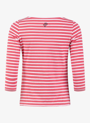 W Classic Stripe Long Sleeve CrewDeal