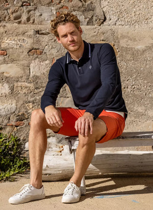 Langarm Polo Bambus CrewDeal