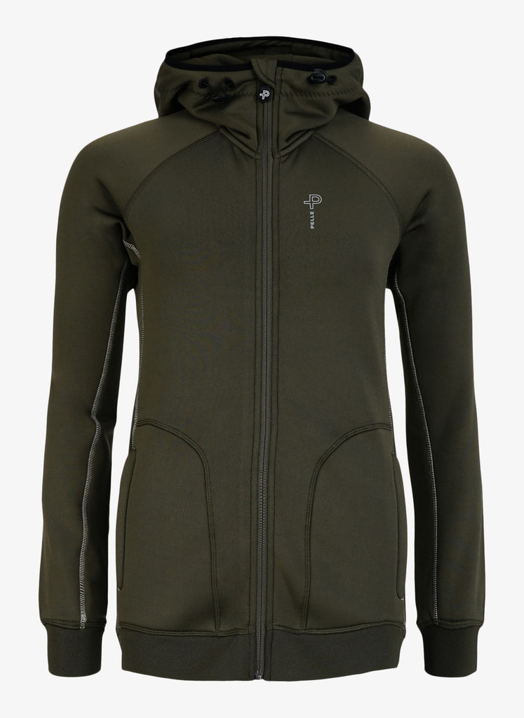 W Levo Rib Hoodie