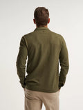 Pelle P Dock Shirt Herren – Lässiges Langarmhemd aus Seersucker-Jersey