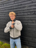 ED Cardigan Zip – Dänische Seemannsstrickjacke aus 100 % Wolle