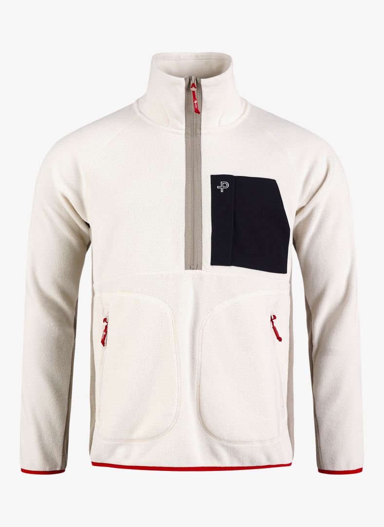 Pelle P Loft Sweater Herren Fleecepullover mit Halfzip
