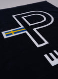 Pelle P Beach Logo Towel – Hochwertiges Strandhandtuch aus Baumwoll-Frottee