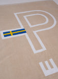 Pelle P Beach Logo Towel – Hochwertiges Strandhandtuch aus Baumwoll-Frottee