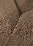 Pelle P Tiller Herringbone V-Neck Herrenpullover – Bio-Baumwolle & Kaschmir