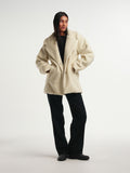 Pelle P W Alpage Coat Damen Fleecemantel