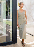 W Kleid Bambus