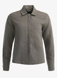 Pelle P W Henley Jacket Damen – Strukturierte Baumwolljacke aus 100 % Baumwolle