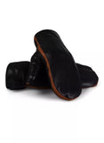 Pelle P W Leather Mitten – Damen Lederfäustlinge aus gewachstem Schafnappaleder