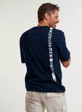 Pelle P Robus Banner Eco Tee Herren – Oversized T-Shirt aus 100 % Bio-Baumwolle