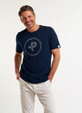 Pelle P Perus Organic Logo Tee Herren – Bio-Baumwoll-T-Shirt mit P-Logo