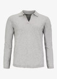 W Tiller Langarm Polo